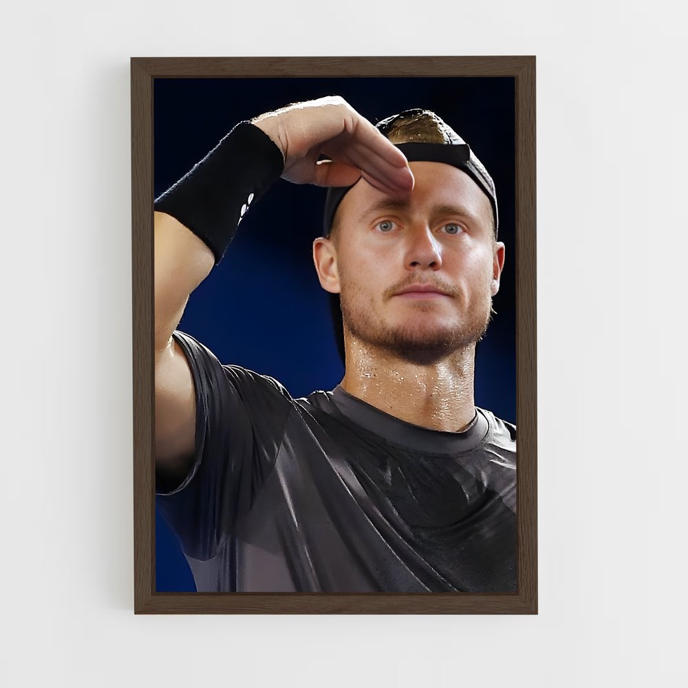 Poster Le Service Gagnant – affiche Tennis (vue 5)